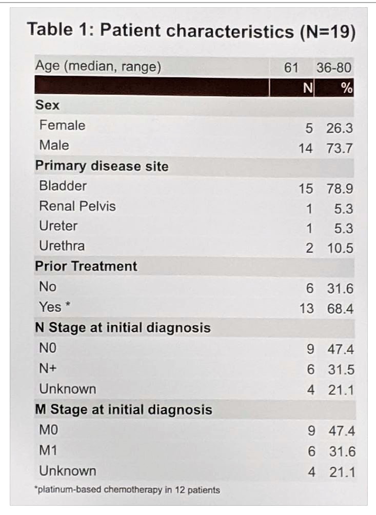 ASCO 2019 BCVH pt characteristics