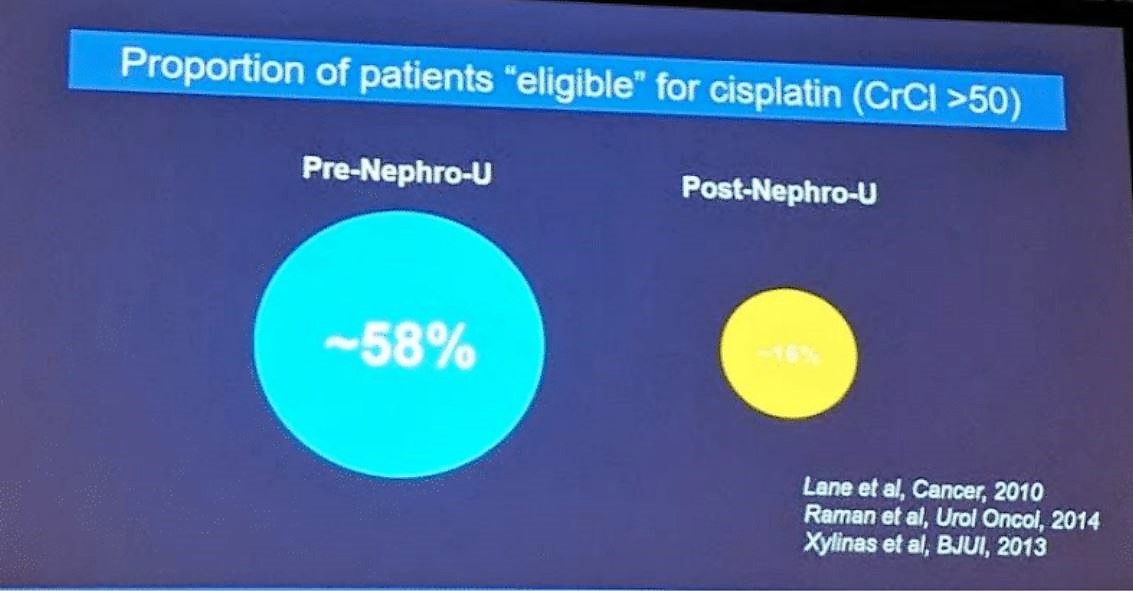 ASCO GU 2019 cisplatin eligible patients