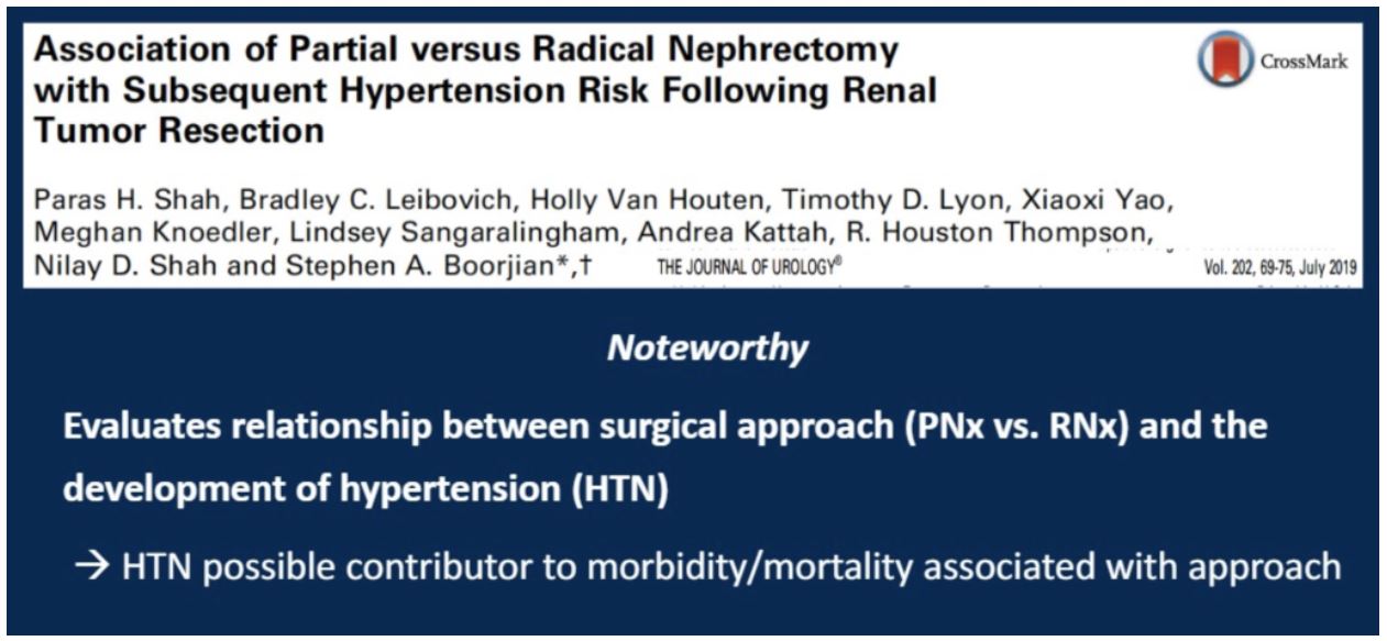 ASCO GU 2020 surgeon study 2 partial vs radial neph