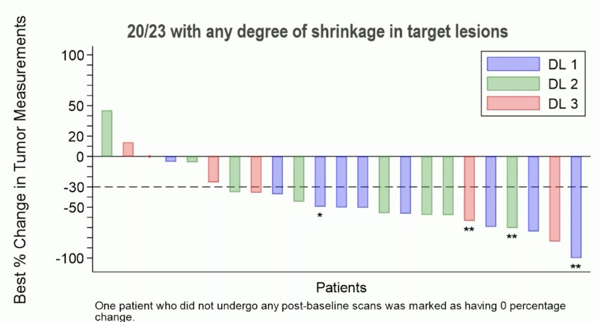 sacituzumab govitecan plus enfortumab vedotin change in tumor