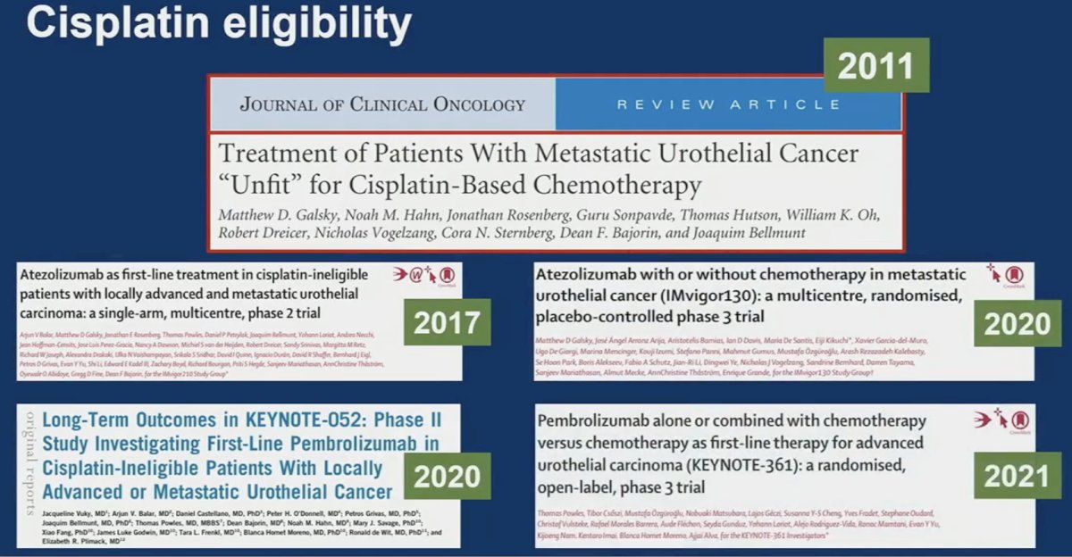 cisplatin eligibility