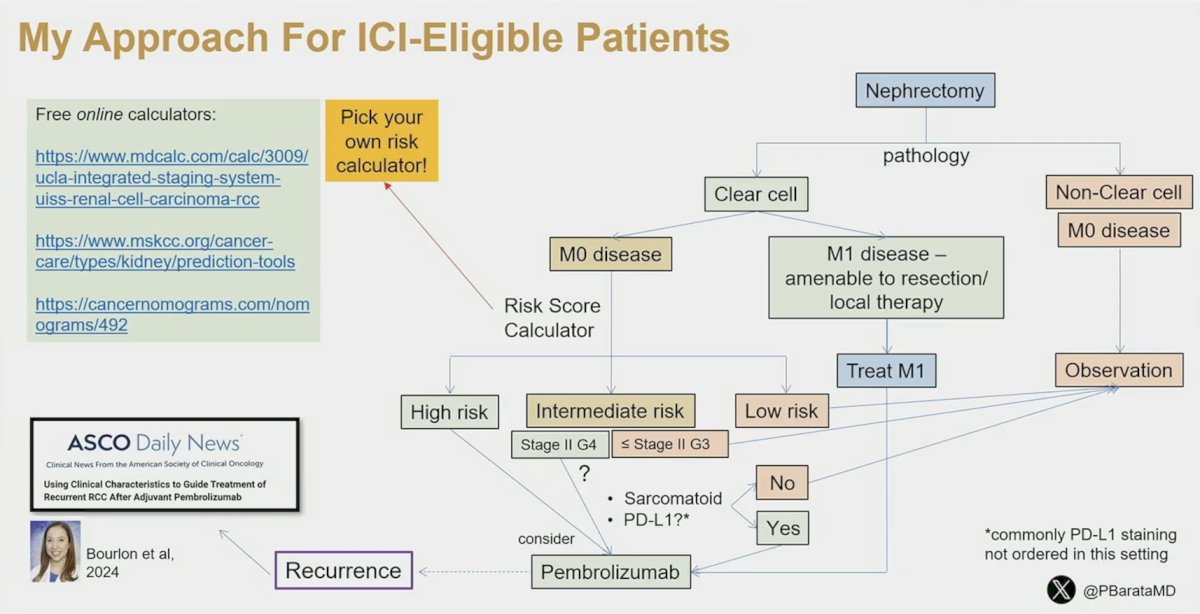 Dr. Barata’s in depth approach for assessing and treating patients with RCC after nephrectomy