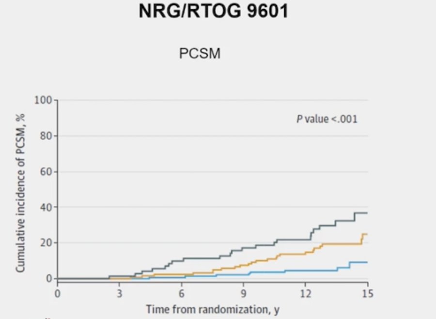 RTOG 9601 pcsm