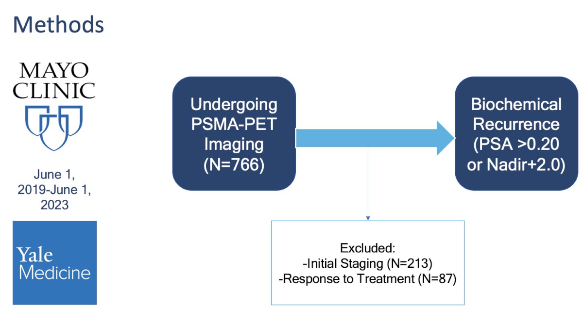 study of patients undergoing PSMA-PET imaging for the evaluation of biochemical recurrence from two large US academic referral centers