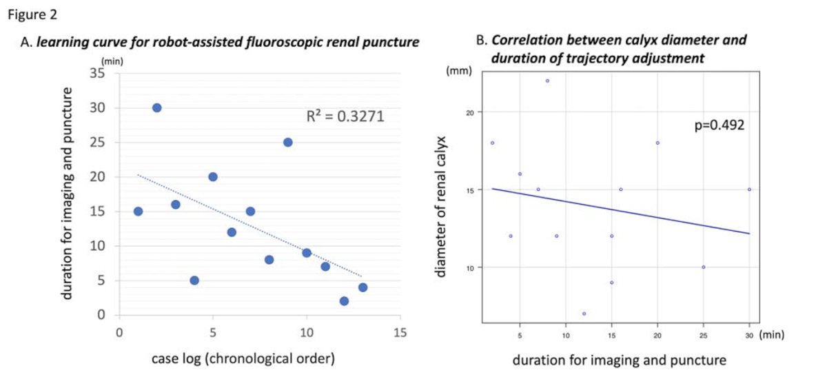 Surgeons' experience level with RAG and ANT-X were pivotal, with a steep learning curve observed, particularly correlated with the diameter of the selected calyx