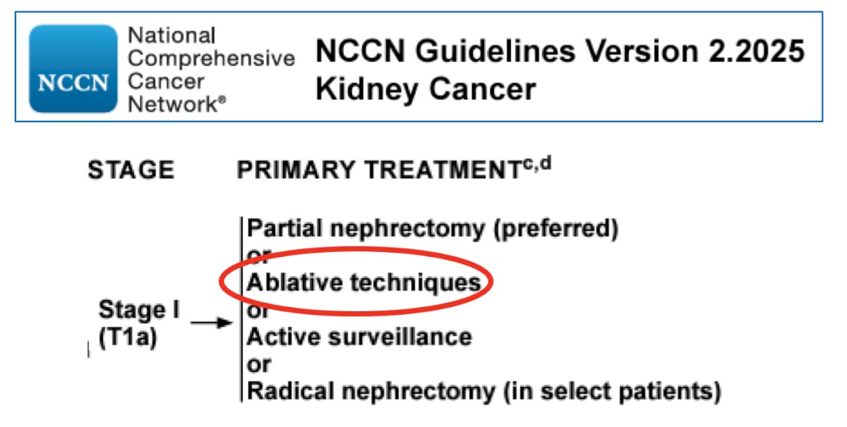 NCCN guidelines kidney cancer