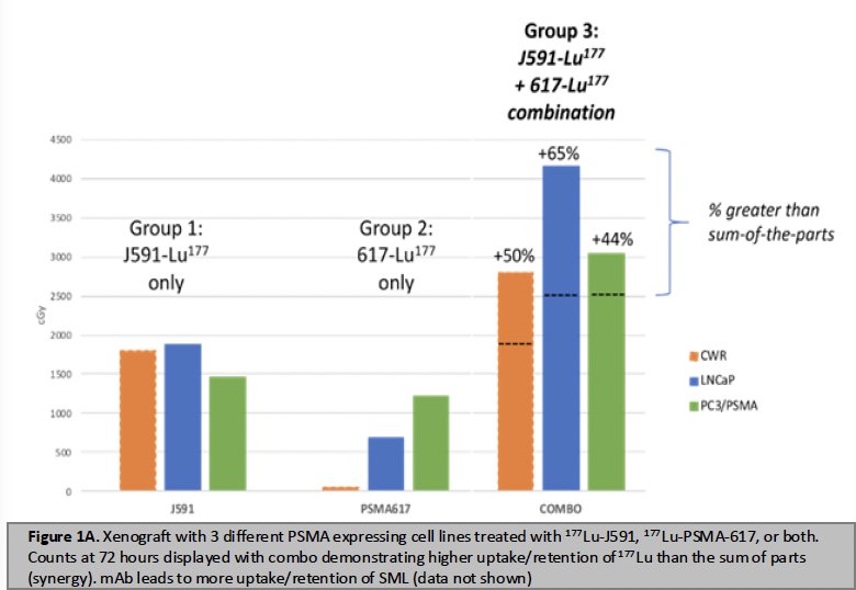Small molecules are not retained intracellularly and the combination of an antibody with small-molecule ligands may enhance intracellular retention, as suggested by preclinical models.