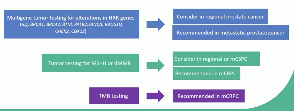 Specific to somatic tumor testing recommendations, NCCN and ASCO also provide the following guidance:&nbsp;