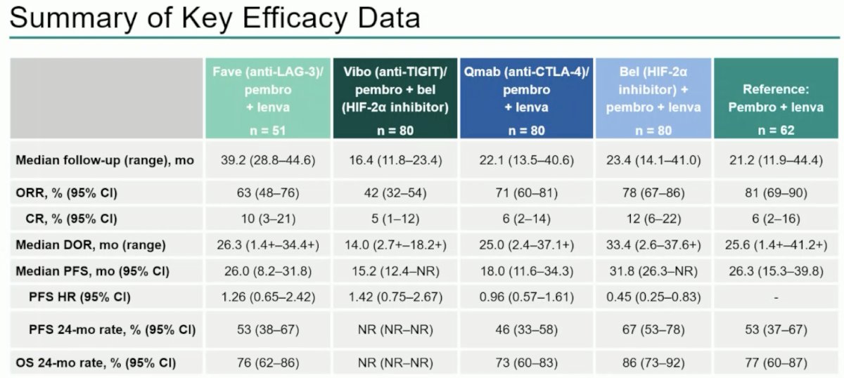 The key efficacy data are summarized in the table below: