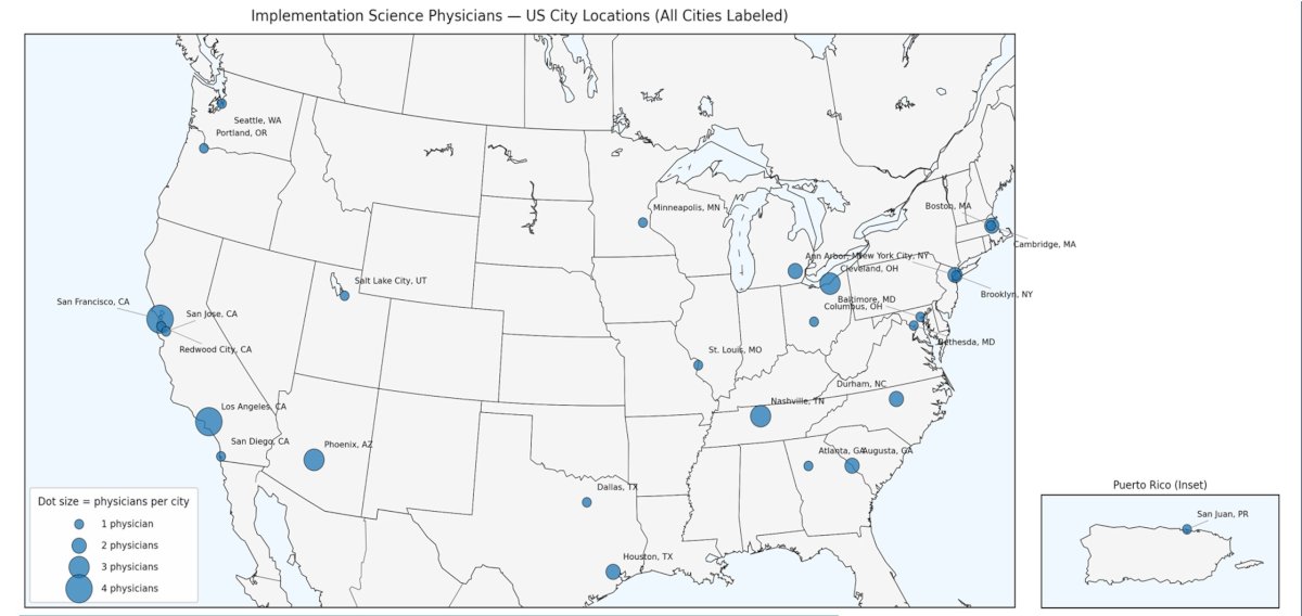 To address this gap, the investigators conducted a national cross-sectional survey of 45 U.S. physicians. Respondents represented multiple specialties involved in prostate cancer management, including medical oncology, urology, and radiation oncology. Participants spanned both academic and community practice settings and represented various career stages. Survey responses were mapped to the Practical, Robust Implementation and Sustainability Model (PRISM) and the RE-AIM (Reach, Effectiveness, Adoption, Implementation, Maintenance) frameworks to evaluate implementation feasibility.