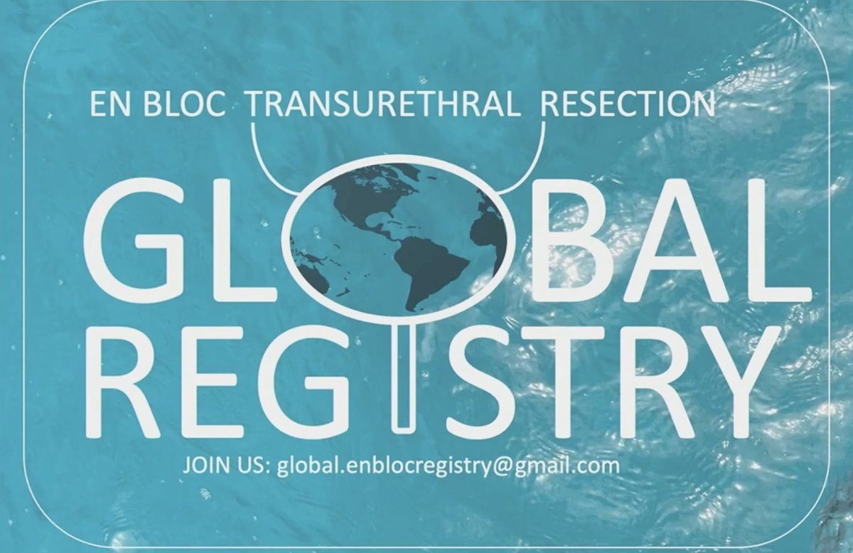 To better understand real-world implementation and outcomes of ERBT, a global registry has been established to collect prospective data on patients undergoing en bloc transurethral resection. The REDCap-based platform has already activated more than 150 hospitals across over 50 countries spanning five continents. More than 3,500 patients have already been enrolled in the registry. This initiative aims to generate large-scale real-world evidence regarding surgical outcomes, oncologic results, and patterns of ERBT adoption worldwide.