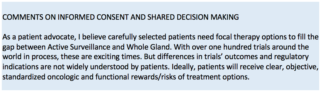comments on informed consent