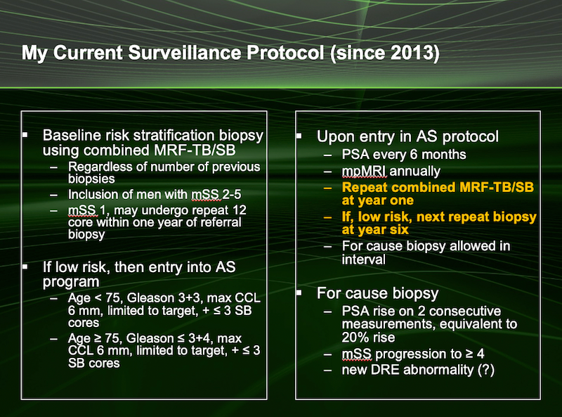 current surveillance protocol