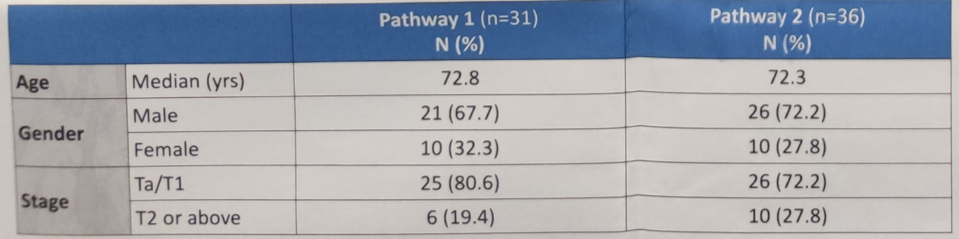 patient characteristics
