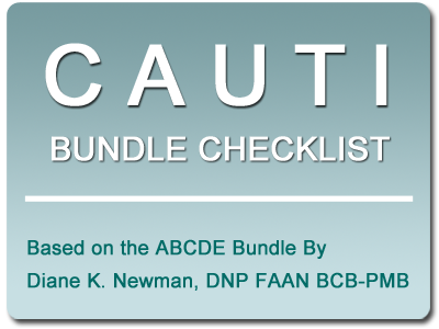 cauti bundle checklist