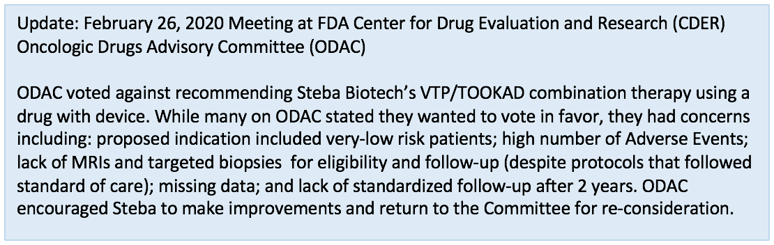 update from ODAC